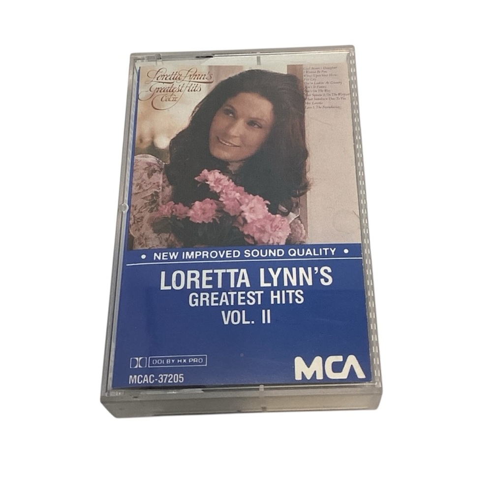 💚 Loretta Lynn's Greatest Hits Vol. II Cassette